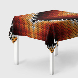 Скатерть для стола Вышивка, цвет: 3D-принт — фото 2
