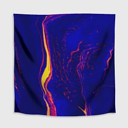 Скатерть для стола Ультрафиолетовые разводы, цвет: 3D-принт