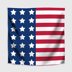 Скатерть для стола USA Flag цвета 3D-принт — фото 1