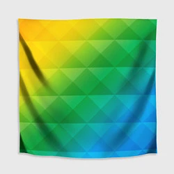 Скатерть для стола Colored wall, цвет: 3D-принт
