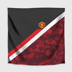 Скатерть для стола Man UTD FC: Sport Camo, цвет: 3D-принт