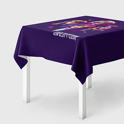 Скатерть для стола Led Zeppelin: Violet Art, цвет: 3D-принт — фото 2