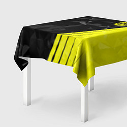 Скатерть для стола FC Borussia Dortmund: Abstract, цвет: 3D-принт — фото 2