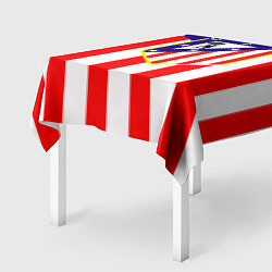 Скатерть для стола FC Atletico Madrid, цвет: 3D-принт — фото 2