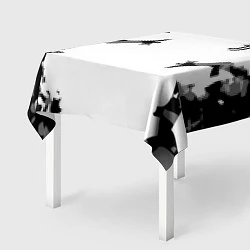 Скатерть для стола FC Juventus: White Original, цвет: 3D-принт — фото 2