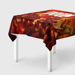 Скатерть для стола DOOM: Hellfire, цвет: 3D-принт — фото 2