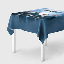 Скатерть для стола Skillet: Smoke, цвет: 3D-принт — фото 2