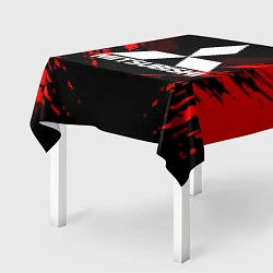 Скатерть для стола Mitsubishi: Red Anger, цвет: 3D-принт — фото 2