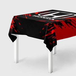 Скатерть для стола Honda: Red Anger, цвет: 3D-принт — фото 2