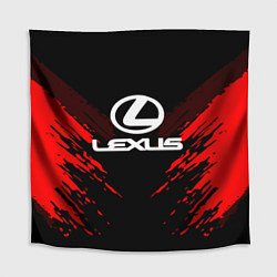 Скатерть для стола Lexus: Red Anger, цвет: 3D-принт
