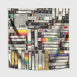 Скатерть для стола VHS-кассеты, цвет: 3D-принт