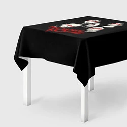 Скатерть для стола My Chemical Romance Boys, цвет: 3D-принт — фото 2