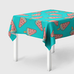 Скатерть для стола Стиль арбузного мороженного, цвет: 3D-принт — фото 2