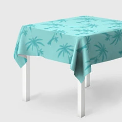 Скатерть для стола GTA VC: Blue Palms, цвет: 3D-принт — фото 2