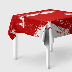 Скатерть для стола Eat Sleep JDM: Red Style, цвет: 3D-принт — фото 2