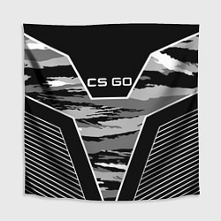 Скатерть для стола CS:GO Grey Camo, цвет: 3D-принт