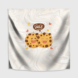 Скатерть для стола Smile Cookies, цвет: 3D-принт