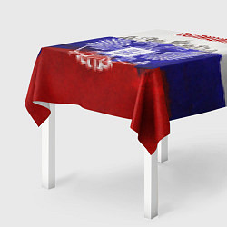 Скатерть для стола Полиция: Российский флаг, цвет: 3D-принт — фото 2