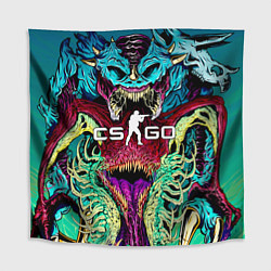 Скатерть для стола CS:GO Beast Rage, цвет: 3D-принт