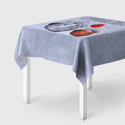 Скатерть для стола Cardiologist, цвет: 3D-принт — фото 2