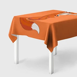Скатерть для стола Барышня Лиса, цвет: 3D-принт — фото 2