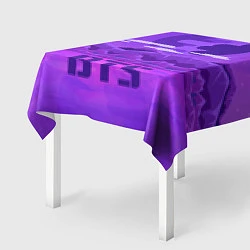 Скатерть для стола BTS: Violet Mountains, цвет: 3D-принт — фото 2