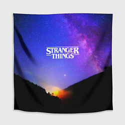 Скатерть для стола Stranger Things: Space Rising, цвет: 3D-принт