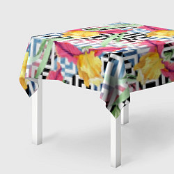 Скатерть для стола Летняя абстракция, цвет: 3D-принт — фото 2