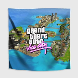 Скатерть для стола GRAND THEFT AUTO:VICE CITY, цвет: 3D-принт