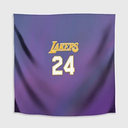Скатерть для стола Los Angeles Lakers Kobe Brya, цвет: 3D-принт