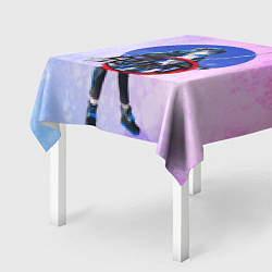 Скатерть для стола Клинок рассекающий демонов, цвет: 3D-принт — фото 2