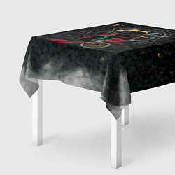 Скатерть для стола Стальной алхимик, цвет: 3D-принт — фото 2