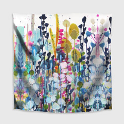 Скатерть для стола Watercolor Flowers, цвет: 3D-принт