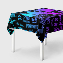 Скатерть для стола FORTNITE X MARSHMELLO, цвет: 3D-принт — фото 2