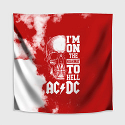 Скатерть для стола I'm on the highway to hell ACDC, цвет: 3D-принт