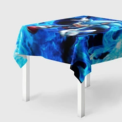 Скатерть для стола Blue Sonic, цвет: 3D-принт — фото 2