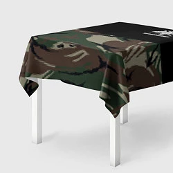 Скатерть для стола Пограничные Войска камуфляж, цвет: 3D-принт — фото 2