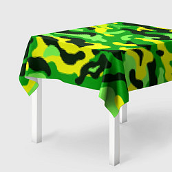 Скатерть для стола КАМУФЛЯЖ GREEN, цвет: 3D-принт — фото 2