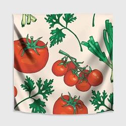Скатерть для стола Летние овощи, цвет: 3D-принт