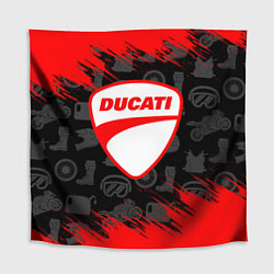 Скатерть для стола DUCATI 2, цвет: 3D-принт