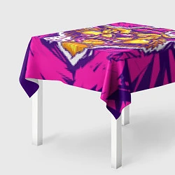 Скатерть для стола Граффити Лев, цвет: 3D-принт — фото 2