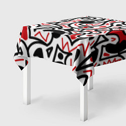 Скатерть для стола Африканский хаос, цвет: 3D-принт — фото 2