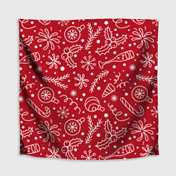 Скатерть для стола Новогоднее настроение, цвет: 3D-принт