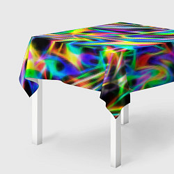 Скатерть для стола Космическая хризонтема, цвет: 3D-принт — фото 2