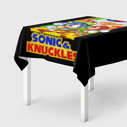 Скатерть для стола Sonic&Knuckles, цвет: 3D-принт — фото 2
