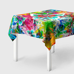 Скатерть для стола ЯРКИЕ КРАСКИ, цвет: 3D-принт — фото 2