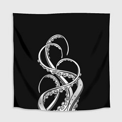 Скатерть для стола Octopus Black and White, цвет: 3D-принт
