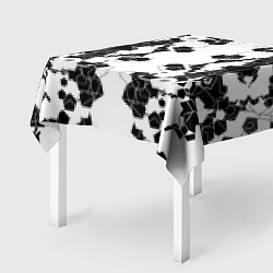 Скатерть для стола Пятиугольники абстракция, цвет: 3D-принт — фото 2