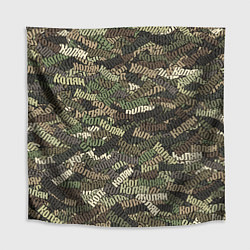 Скатерть для стола Именной камуфляж Колян, цвет: 3D-принт