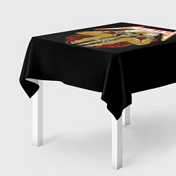 Скатерть для стола МЕТАЛЛИКА РОК Z, цвет: 3D-принт — фото 2
